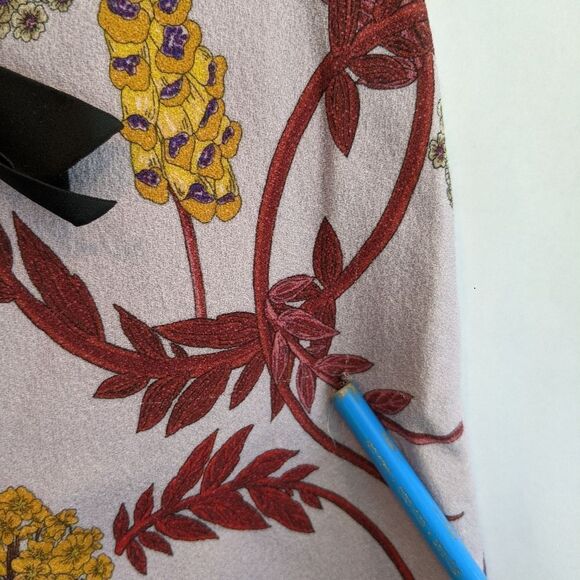 GIAMBATTISTA Valli floral skirt XXS BNWT w/ defect - Picture 8 of 9